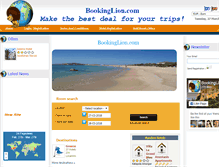 Tablet Screenshot of bookinglion.com